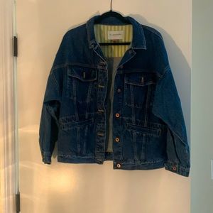 Anthropologie denim jacket